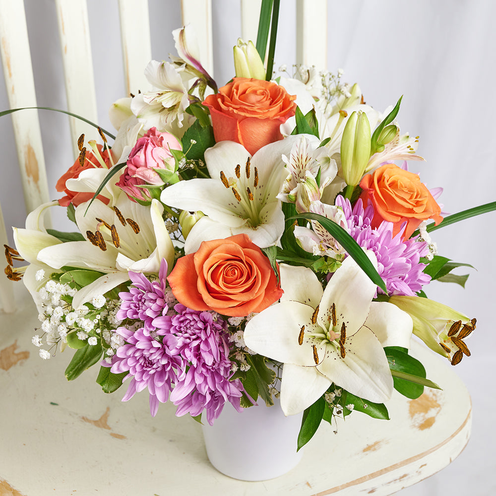 Heavenly Scents Flowers & Candle Gift – Canada Blooms - Canada Delivery