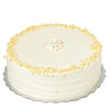 Large Vanilla Layer Cake - Baked Goods - Cake Gift - Sane Day Blooms Canada Delivery