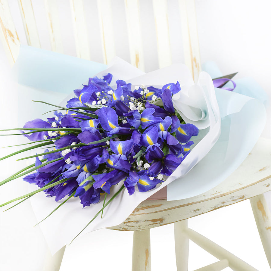 Iris Bouquet - Blooms Canada Same Day Delivery - Canada Gift Delivery