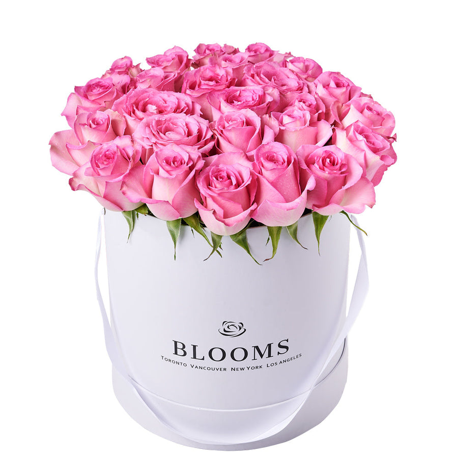 Luxe Pink Rose Gift Box, gift baskets, floral gifts, mother’s day gifts – Canada Blooms - Canada Delivery
