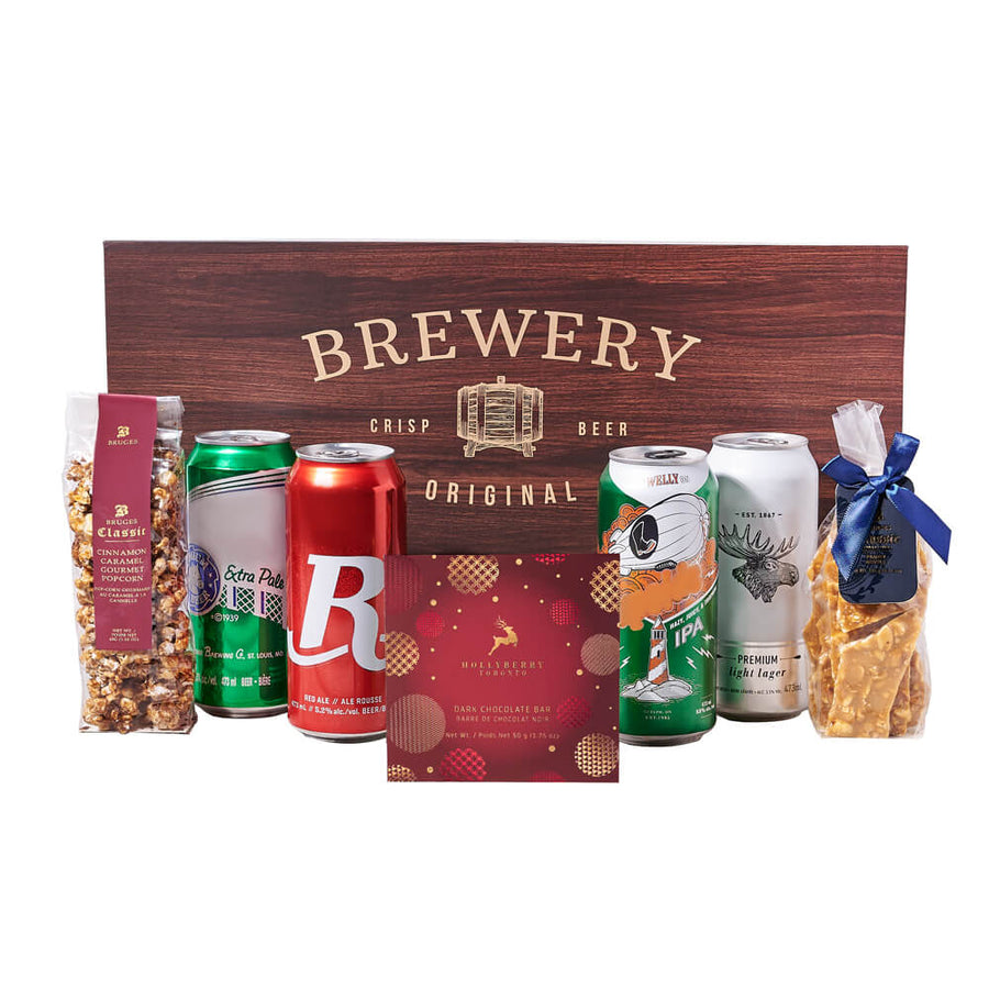 Merry Christmas Craft Beer Gift, beer gift, beer, christmas gift, christmas, holiday gift, holiday, gourmet gift, gourmet, Blooms Canada- Blooms Canada Delivery