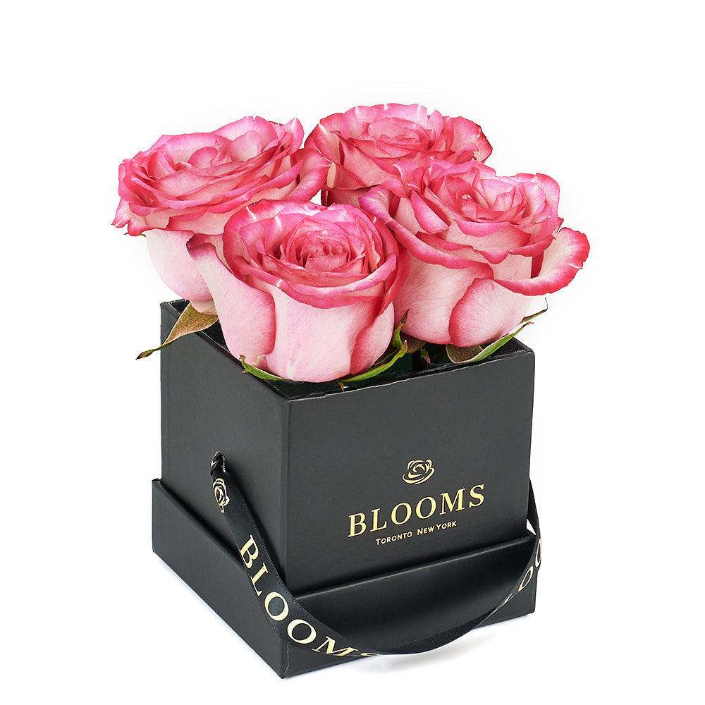 Mother’s Day Demure Pink Rose Gift - Roses Hat Box – Canada Blooms - Canada Delivery