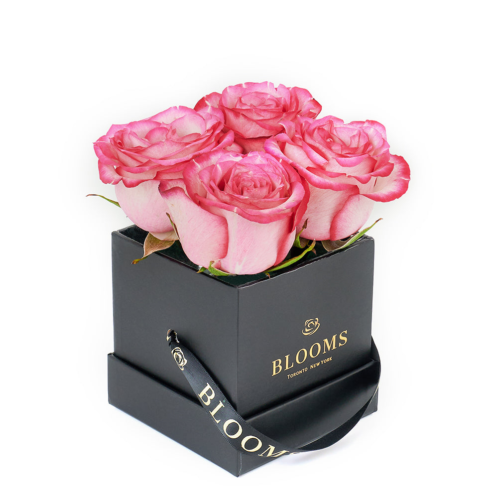 Mother’s Day Demure Pink Rose Gift - Roses Hat Box – Canada Blooms - Canada Delivery
