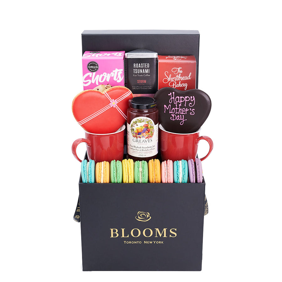 Mother’s Day Gourmet Coffee Gift Box - Gift Basket Set - Same Day Blooms Canada Delivery