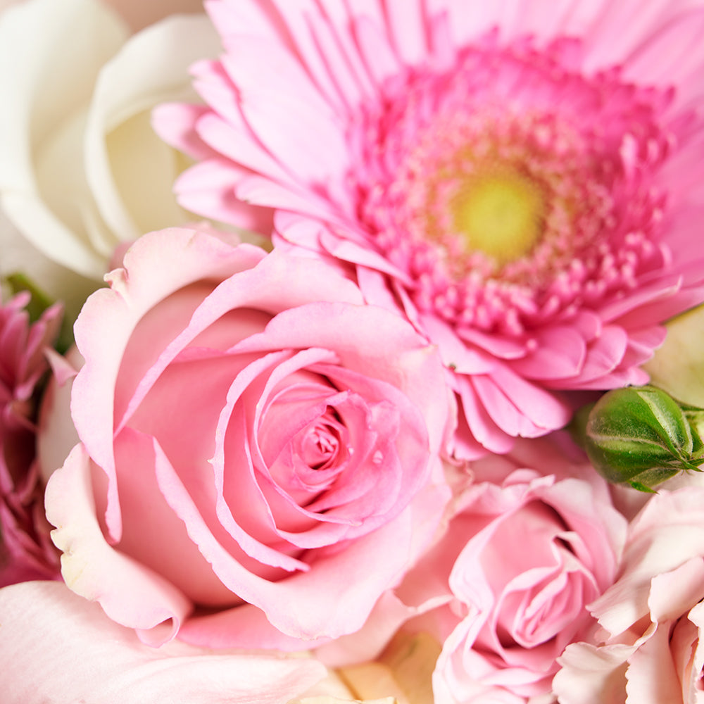 Pastel Pink Variety Bouquet – Canada Blooms - Canada Delivery