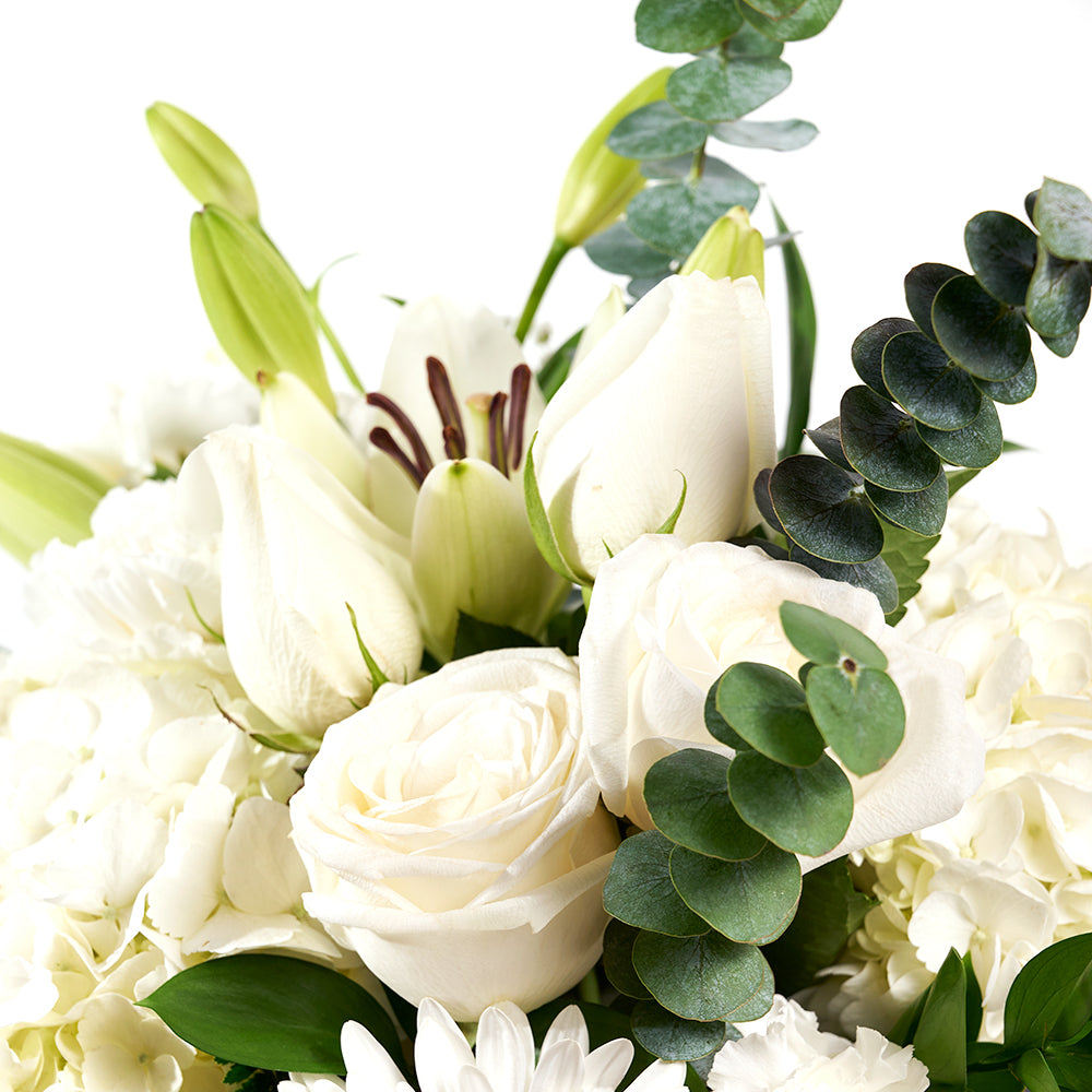 Pops of Joy Floral Centerpiece - Mixed Floral Hat Box – Canada Blooms - Canada Delivery
