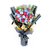 Red and Blue Rose BouquetRed and Blue Rose Bouquet, Blooms Canada Delivery