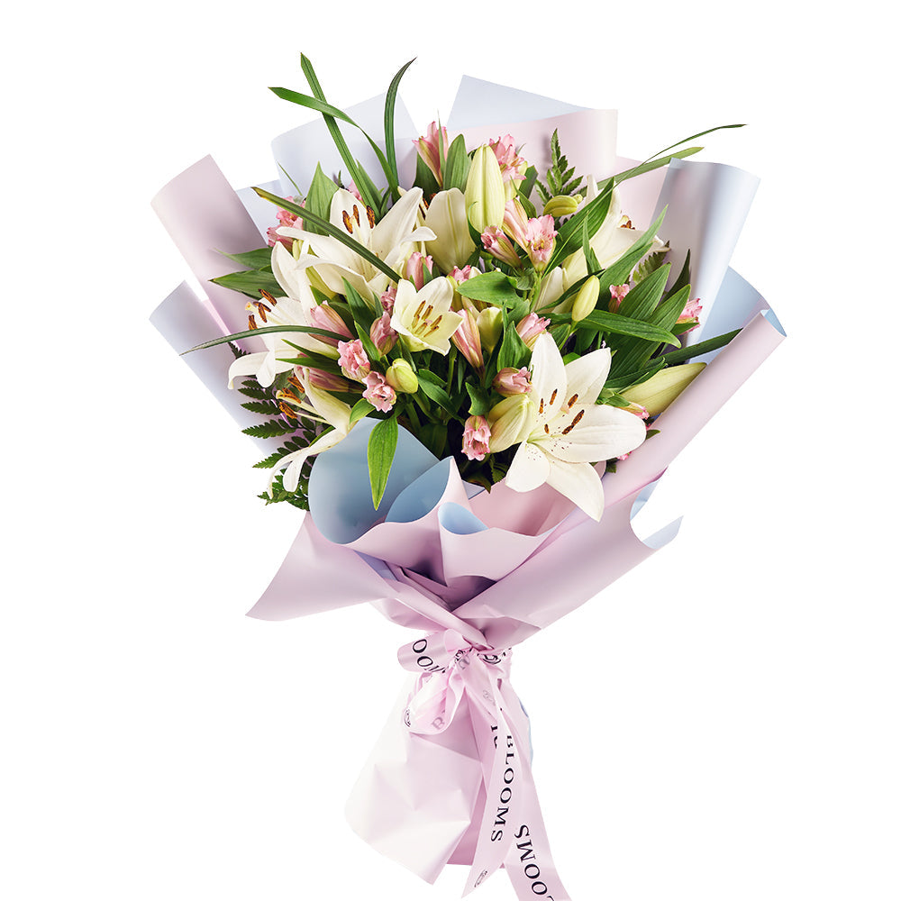 Summer Splash Lily Bouquet – Canada Blooms - Canada Delivery