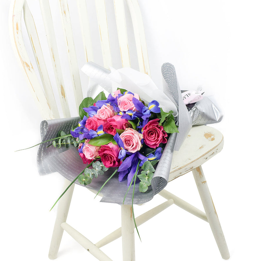 Tuscan Sunset Mixed Floral Bouquet - Toronto Floral Bouquet Gift - Same Day Blooms Canada Delivery