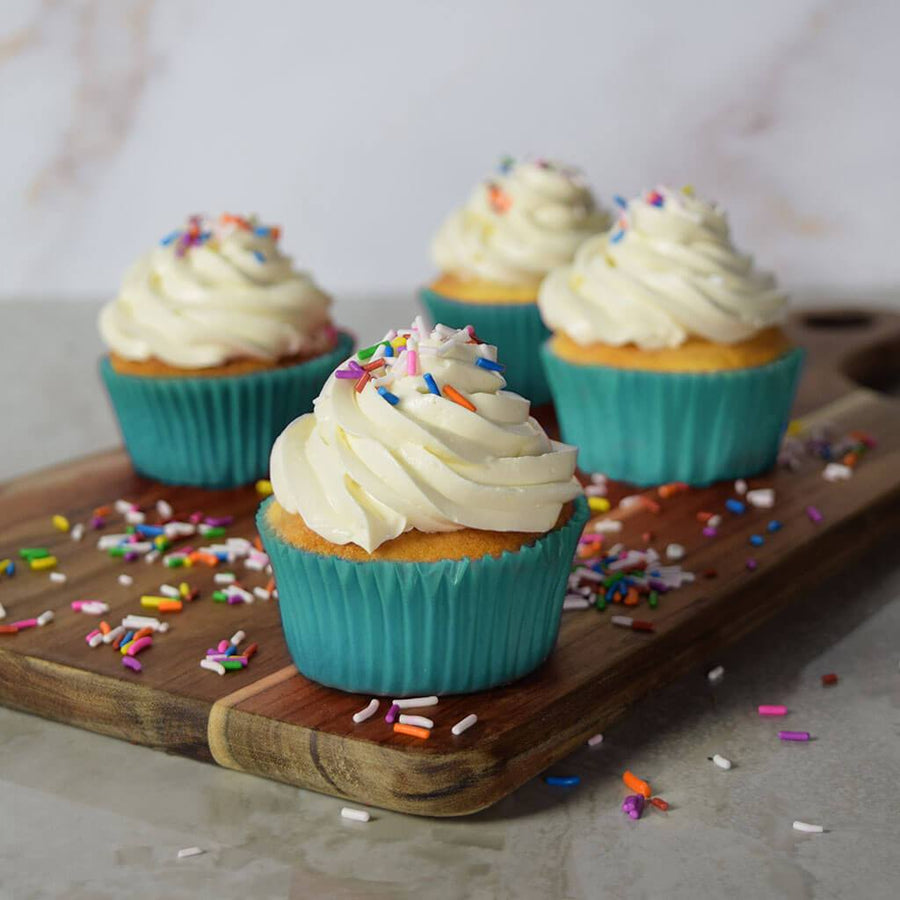 Vanilla Cupcakes With Sprinkles - Blooms Canada Delivery
