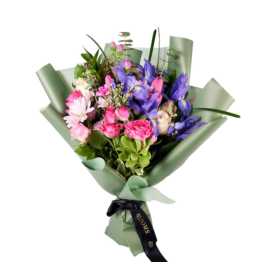 Canada Same Day Flower Delivery - Canada Flower Gifts - Iris Bouquet, Blooms Canada Delivery