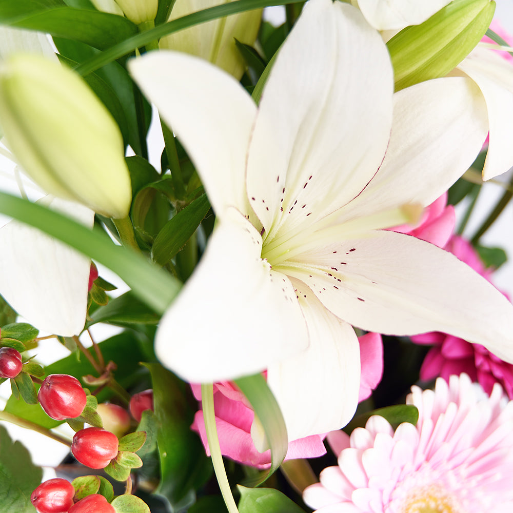 Vivid Mixed Floral Arrangement – Canada Blooms - Canada Delivery