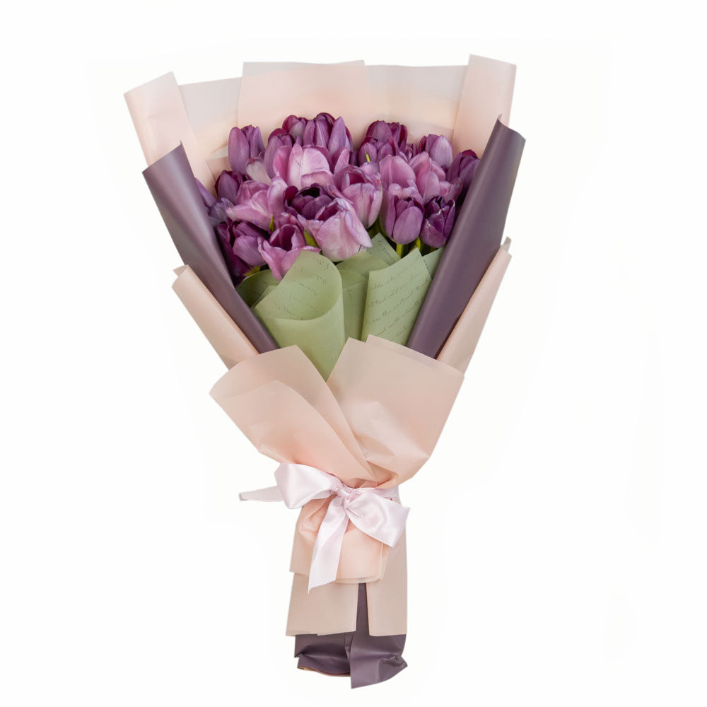 Canada Blooms Same Day Flower Delivery -Canada Blooms Flower Gifts - Blooming Tulip Bouquet